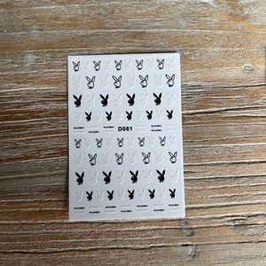 Playboy bunny Nail decals